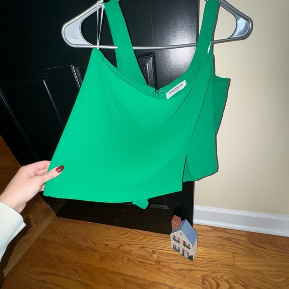 Amanda Uprichard Two-Piece Set in Jungle Green-Dale Skort & Fisher Top - Picture 3 of 12